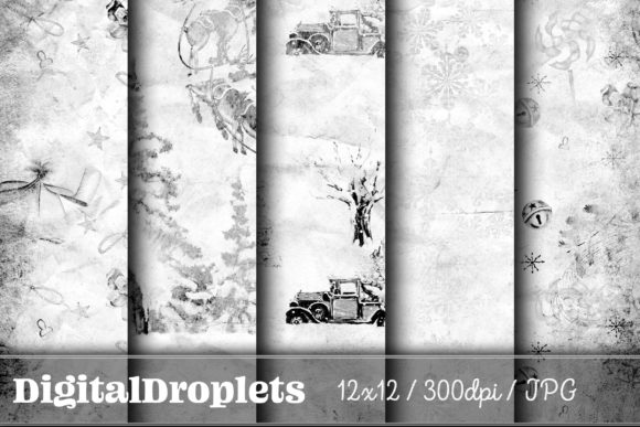 Christmas Time Vol. 3: A Gothic & Grungy Paper Collection