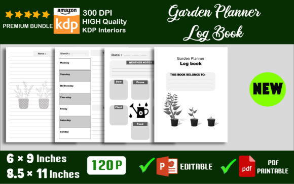 Garden Planner Log Book: Your Ultimate Tool for a Thriving Garden
