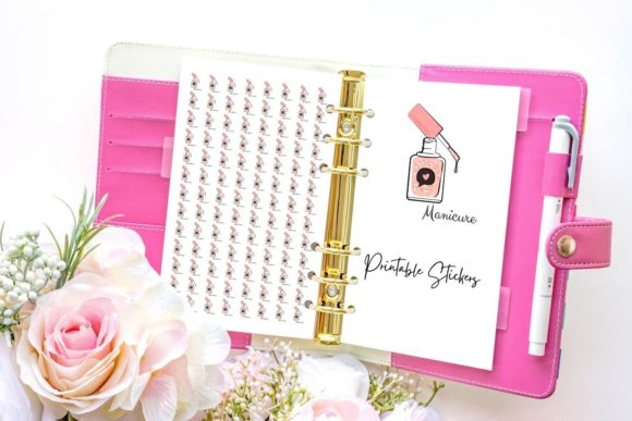 Manicure Sticker: A Fresh Take on Modern Typography