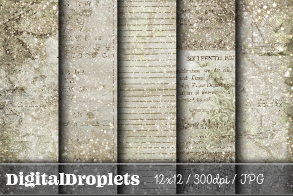 Sparkled News Vol. 7: Vintage Textures for Modern Designs