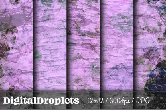 Weathered Blossoming Flowers Vol. 5: A Designer's Texture Toolkit