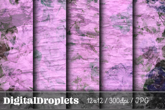 Weathered Blossoming Flowers Vol. 6: A Designer's Guide